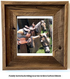 family horseback riding near me in Glen Carbon, Illinois